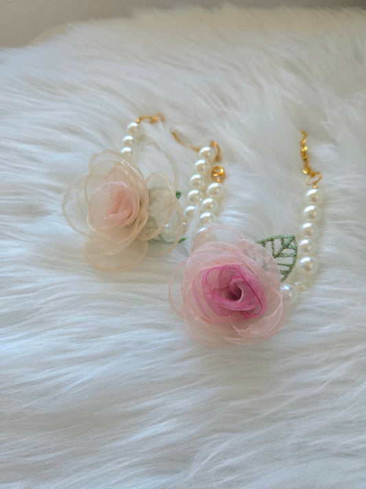 My Petite Rosette Pet Necklace