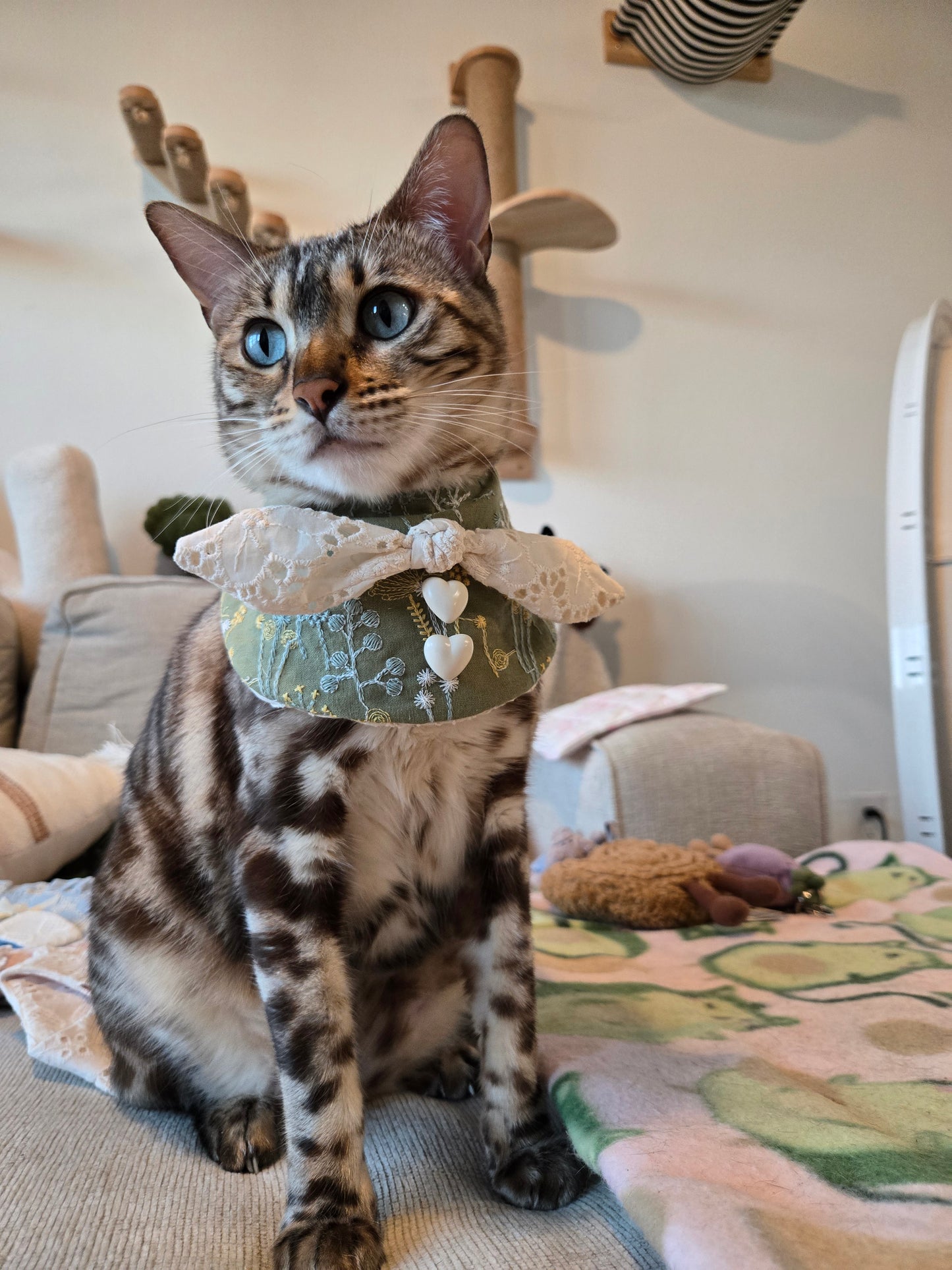 Eloise Pet Bandana (4-way wear)