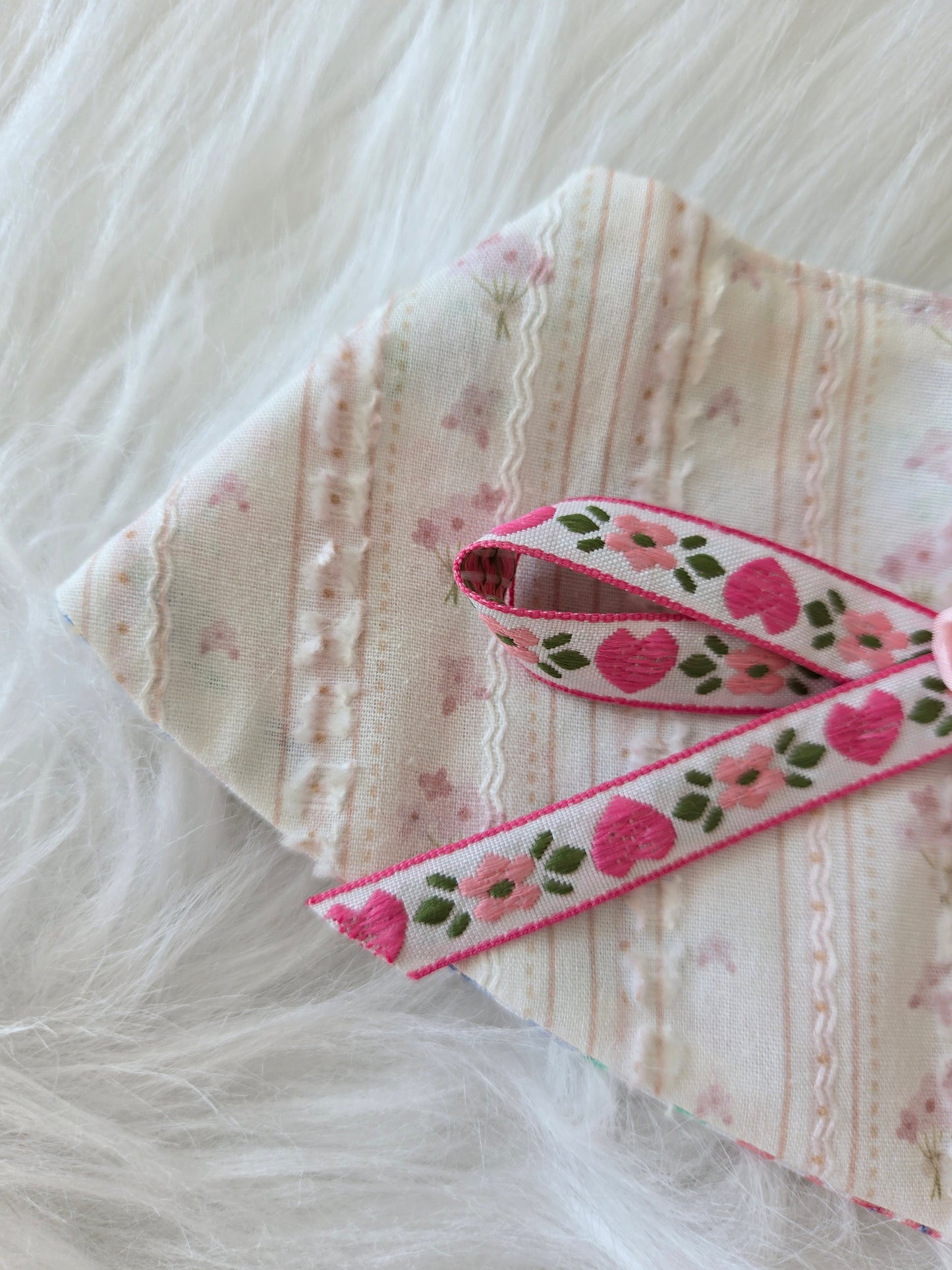 Violet Pet Bandana (4-way wear)