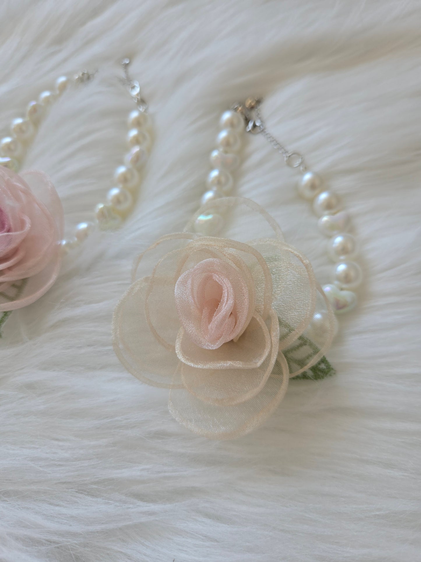 My Petite Rosette Pet Necklace