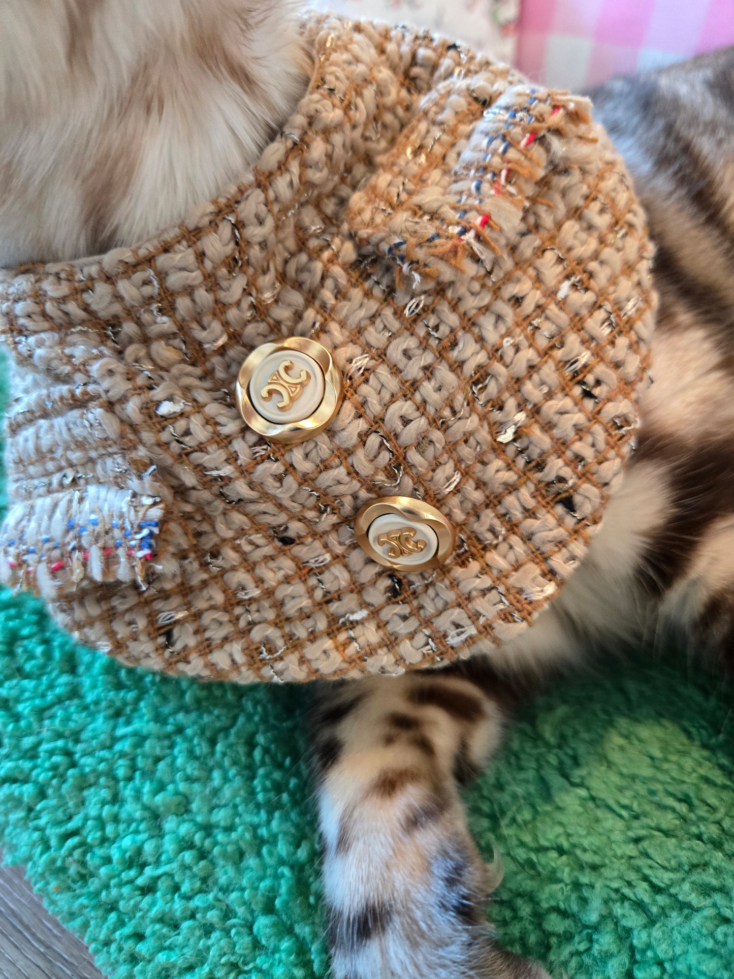 Les Élites Pet Bandana (reversible 4-way wear)