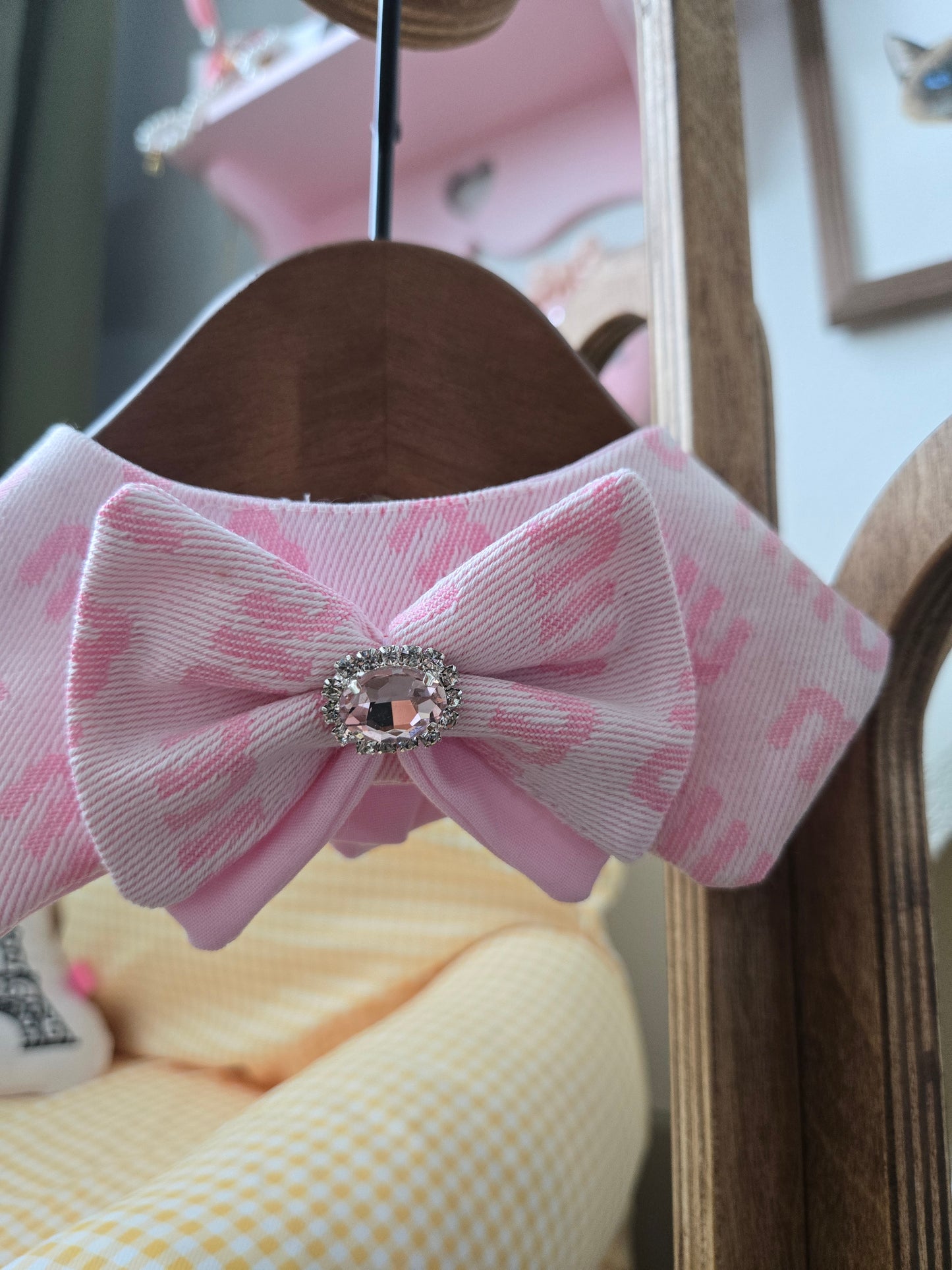 Miau Miau Pink Pet Bandana