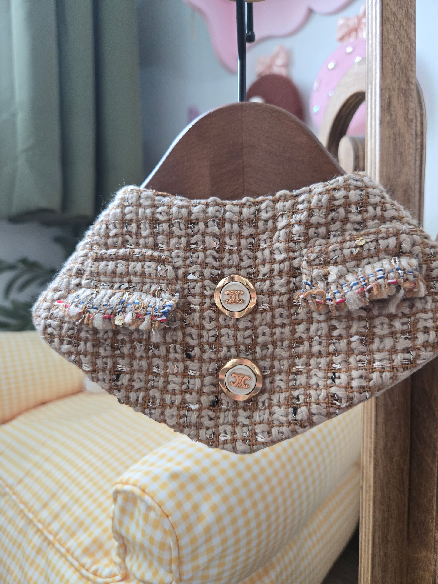 Les Élites Pet Bandana (reversible 4-way wear)