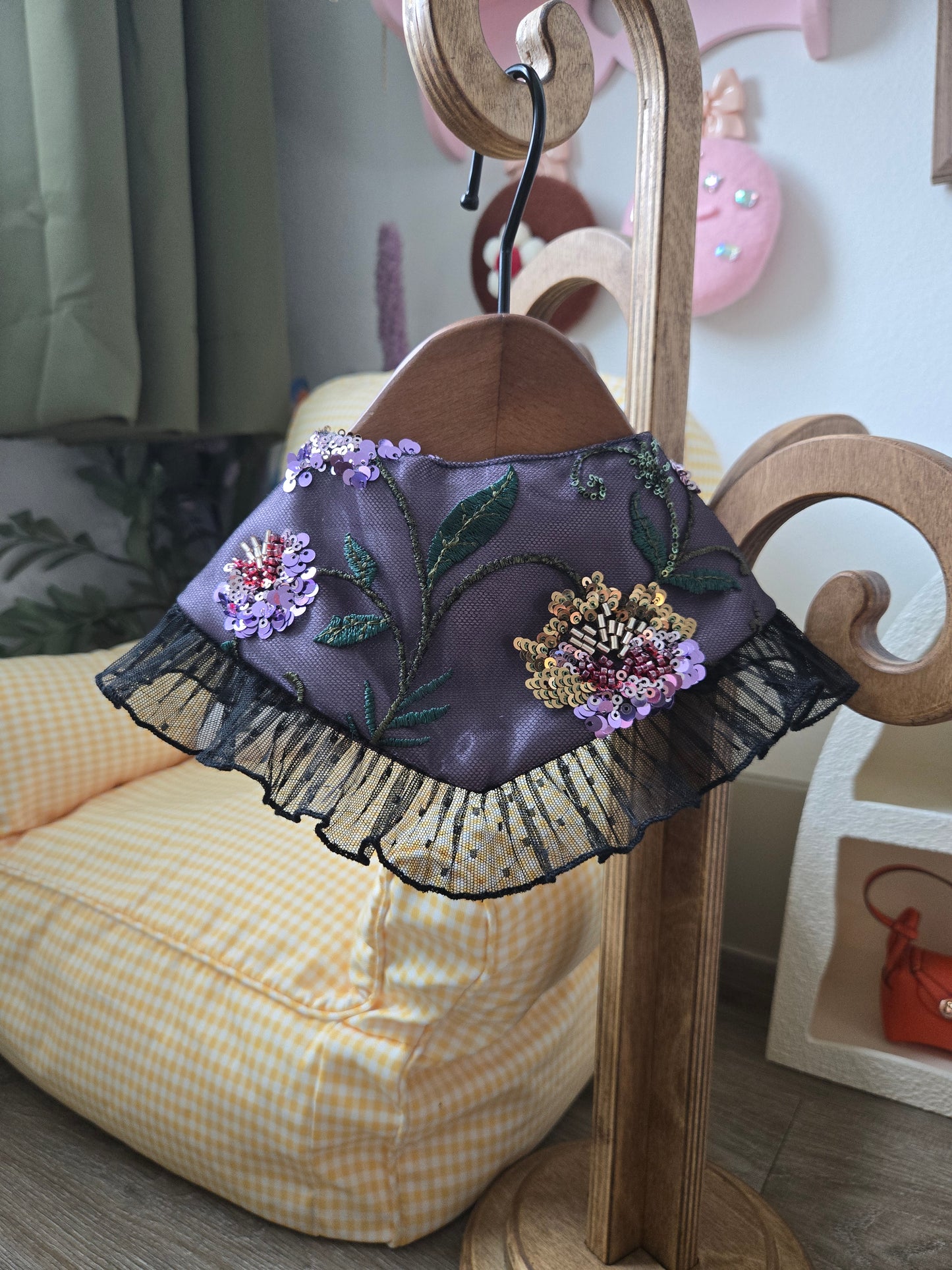 La Dahlia Noire Pet Bandana (En Couture collection)