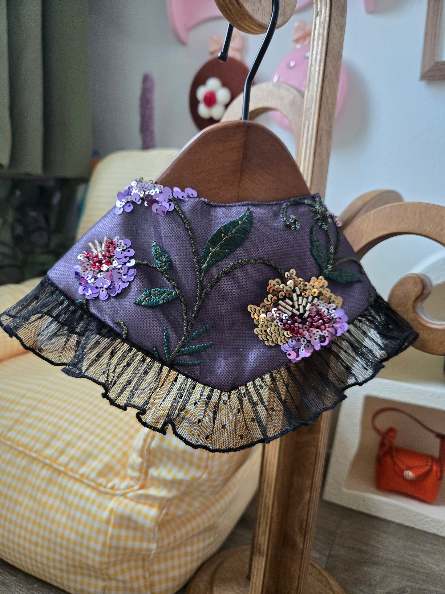 La Dahlia Noire Pet Bandana (En Couture collection)