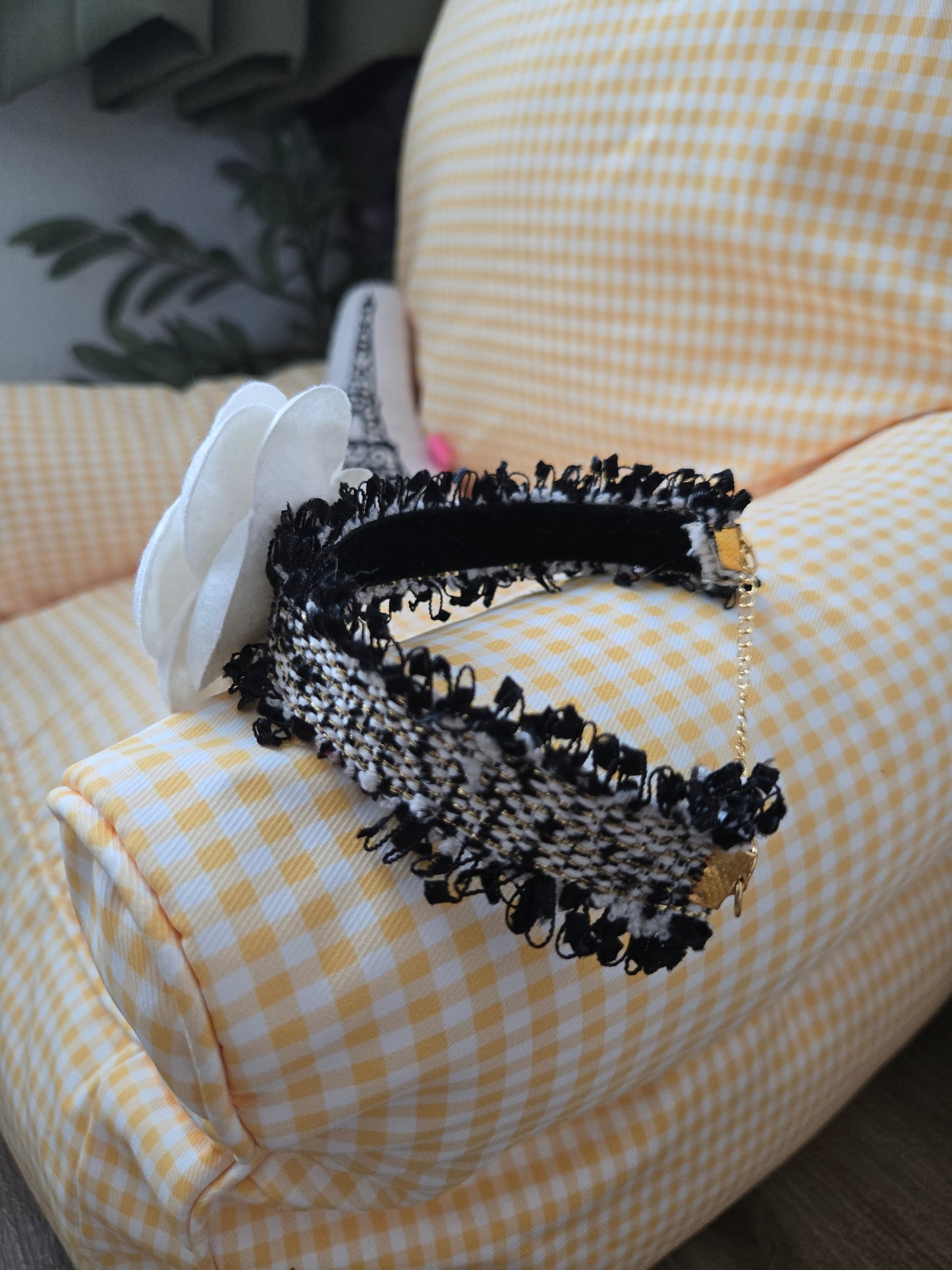 La Camélia Pet Necklace