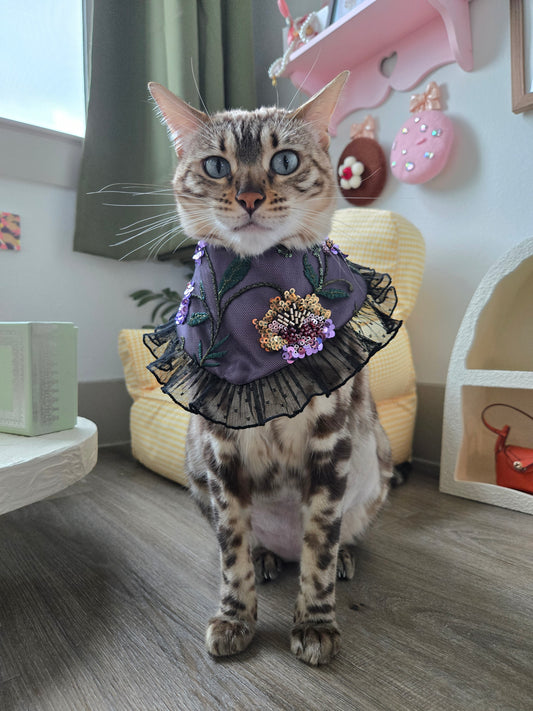 La Dahlia Noire Pet Bandana (En Couture collection)