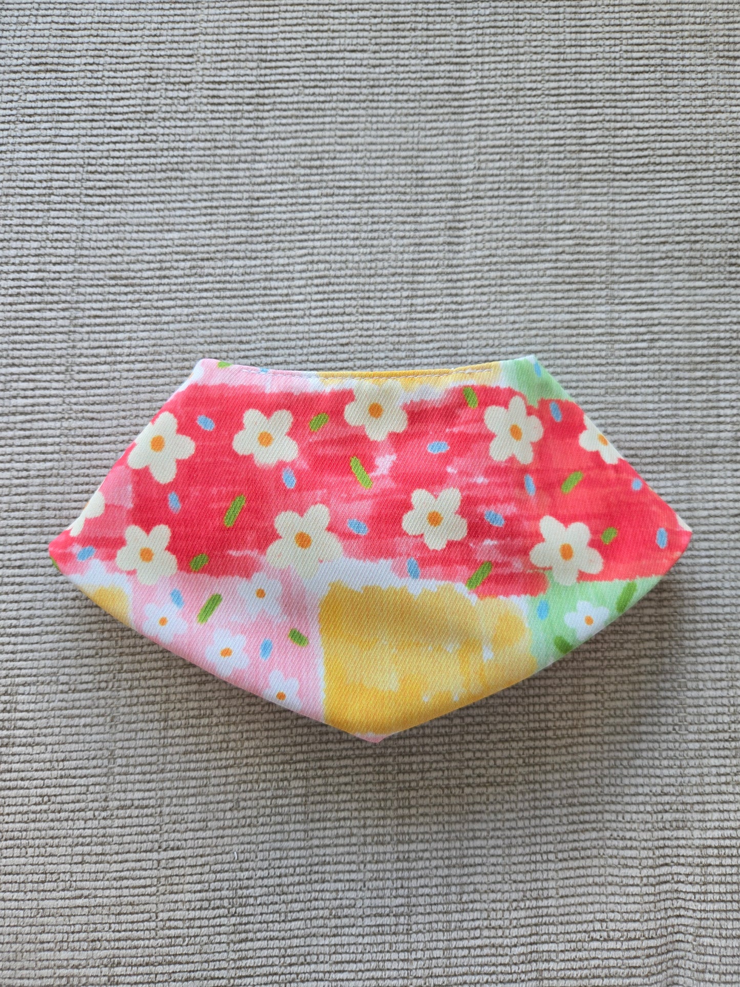 Strawbeary Princess Pet Bandana (reversible 4-way wear)