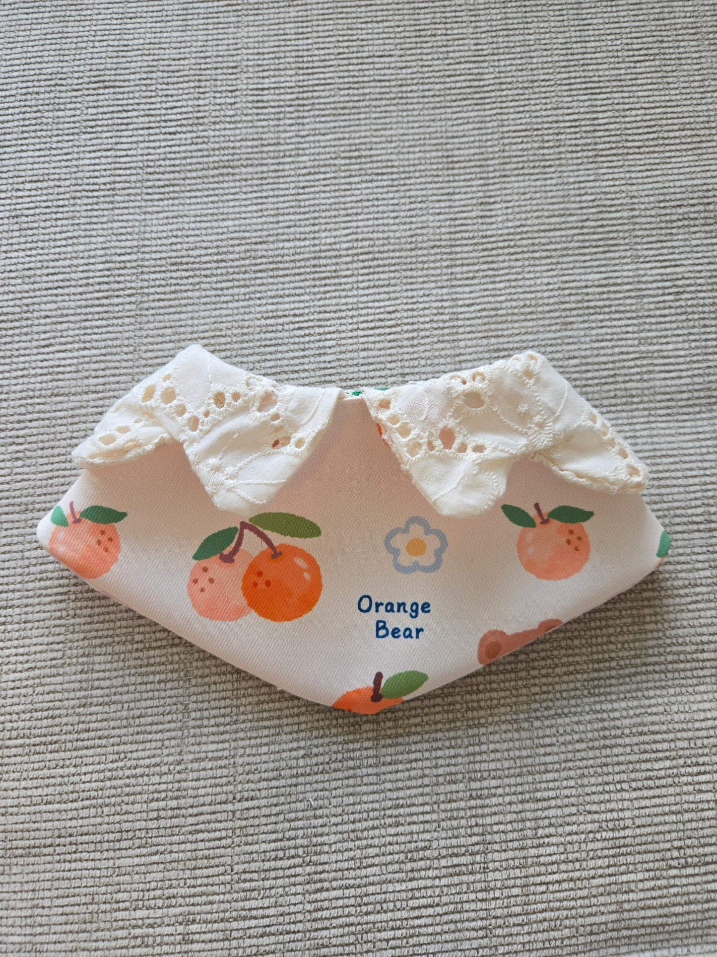 Sweet Beary Pet Bandana (reversible 4-way wear)