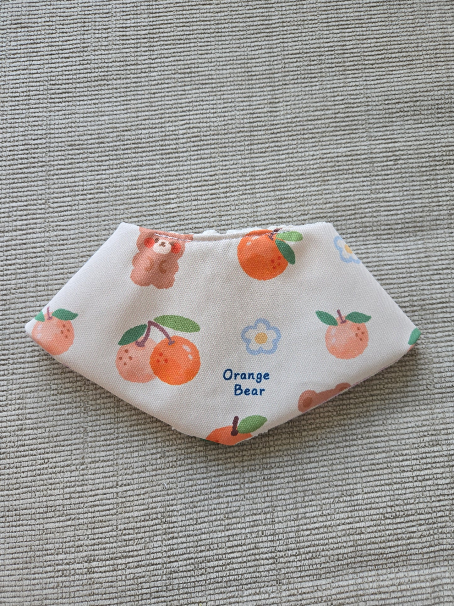 Sweet Beary Pet Bandana (reversible 4-way wear)