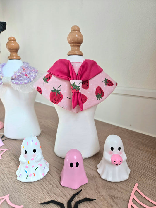Strawberry Trick-or-Treat Pet Bandana