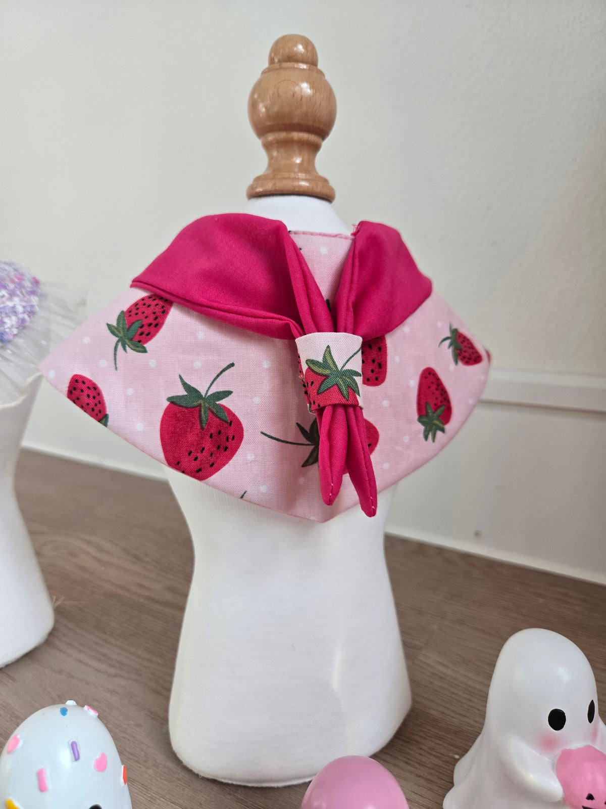 Strawberry Trick-or-Treat Pet Bandana