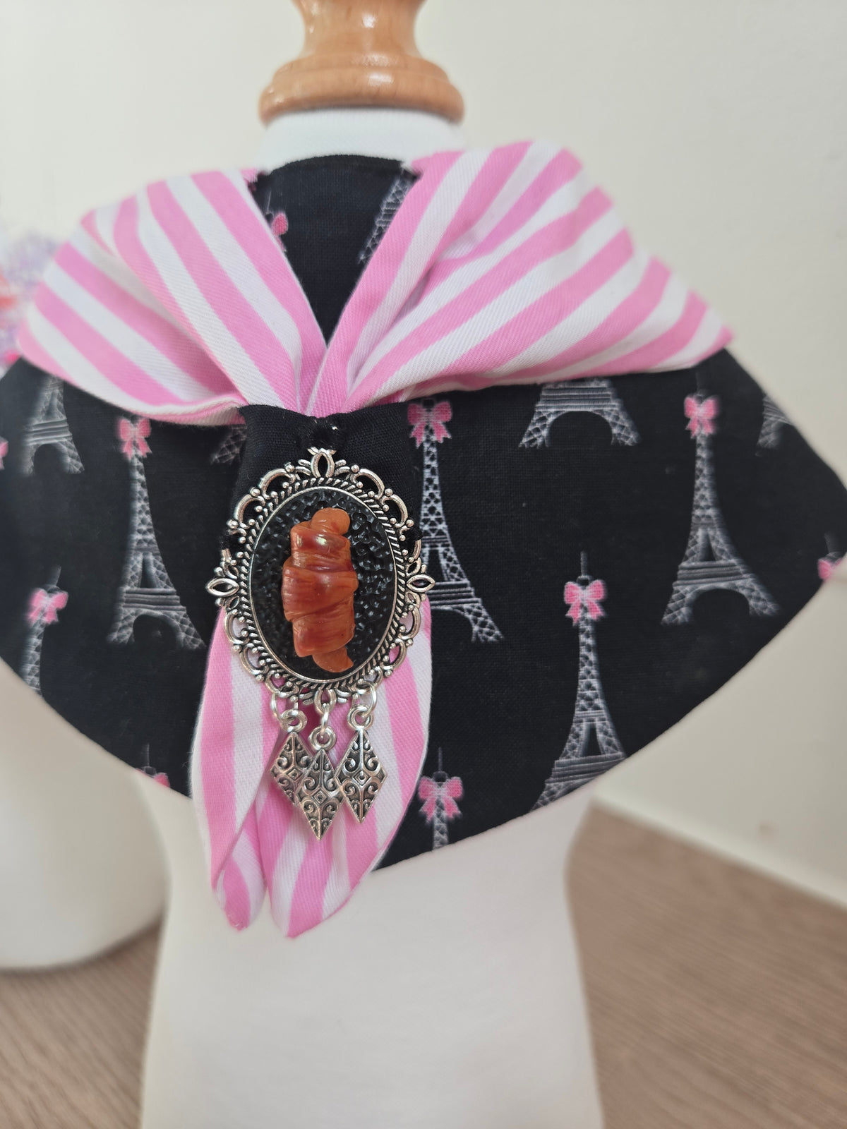 Le Forbidden Croissant Pet Bandana