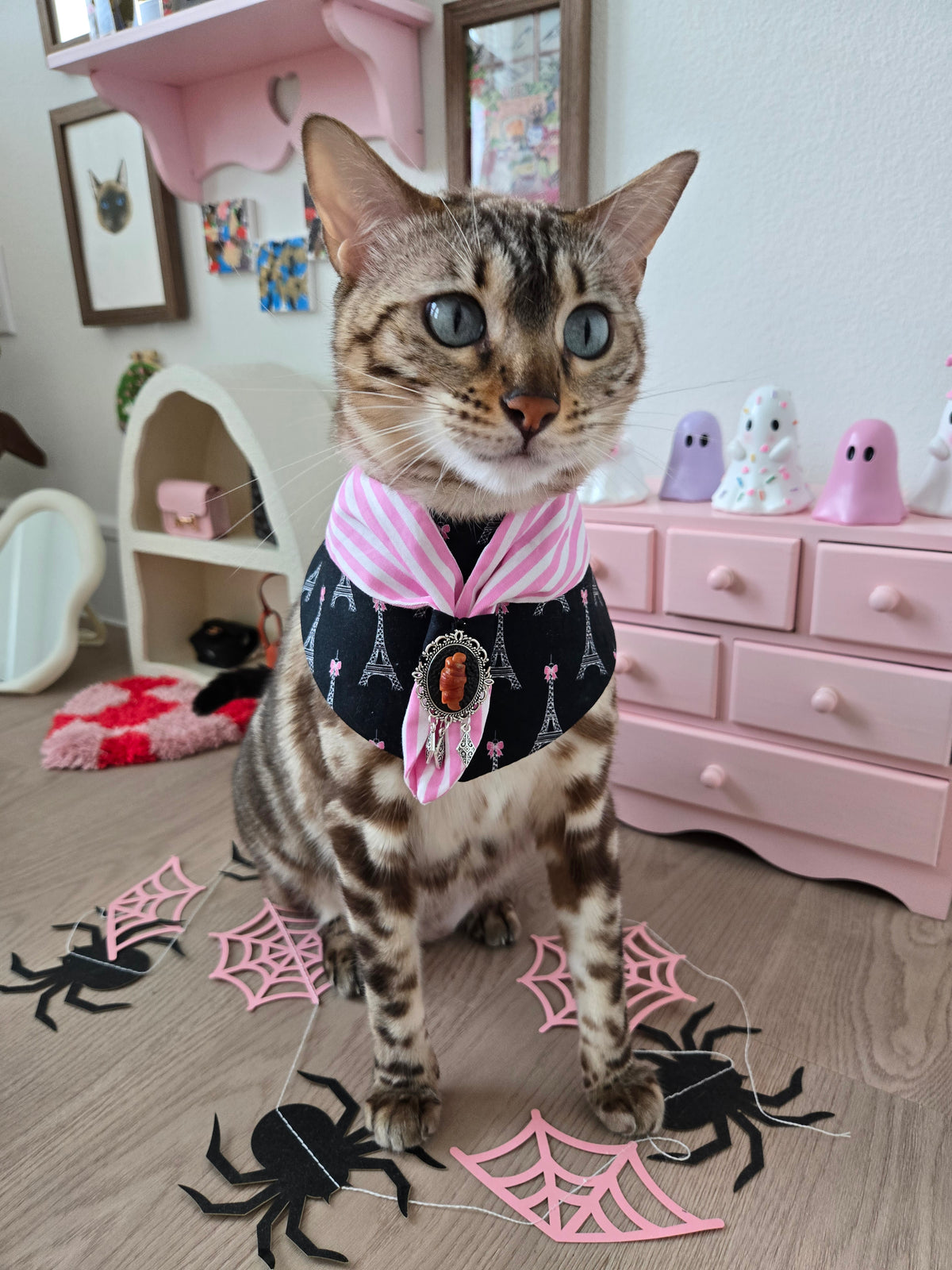 Le Forbidden Croissant Pet Bandana