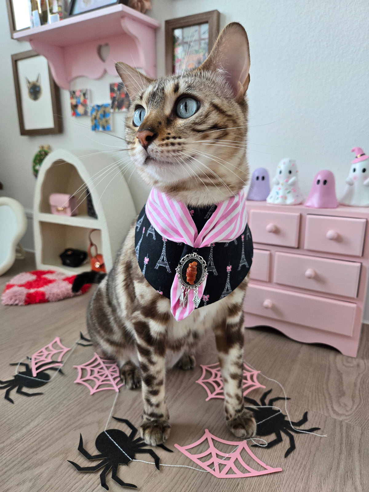 Le Forbidden Croissant Pet Bandana