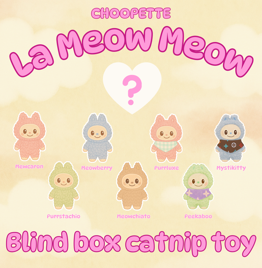 La Meow Meow Blind Box Catnip Toy