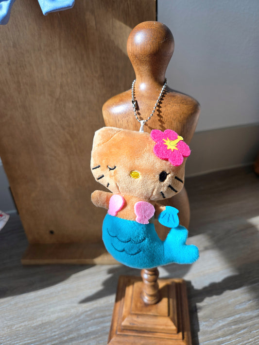 Suntanned Meowllo Kitty Plushie Keychain (Free with orders over $50)