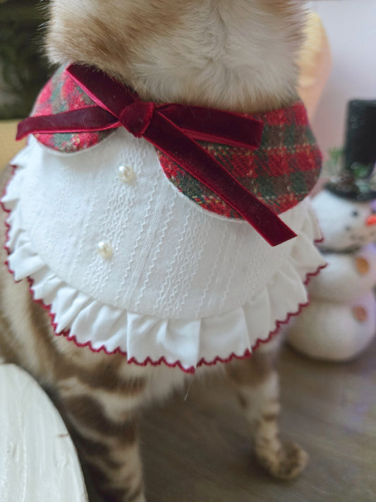 Winter Tea Party Pet Bandana