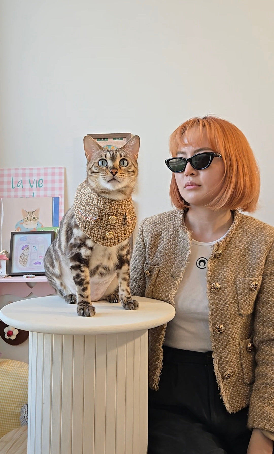 Les Élites Pet Bandana (reversible 4-way wear)