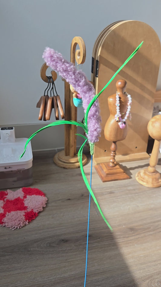 Lavender Pet Wand